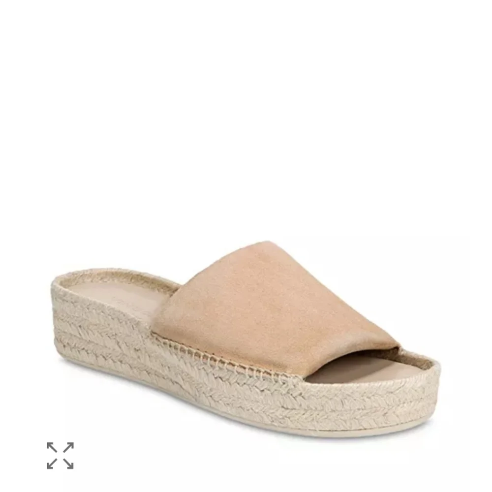 Vince Jesse suede slip-on platform sandals size 7